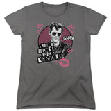 Grease Kenickie Womens T Shirt Charcoal Officially Licensed - POPvault