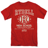 Grease Rydell High Mens T Shirt Red Officially Licensed - POPvault