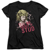 Grease Tell Me About It Stud Womens T Shirt Black Officially Licensed - POPvault