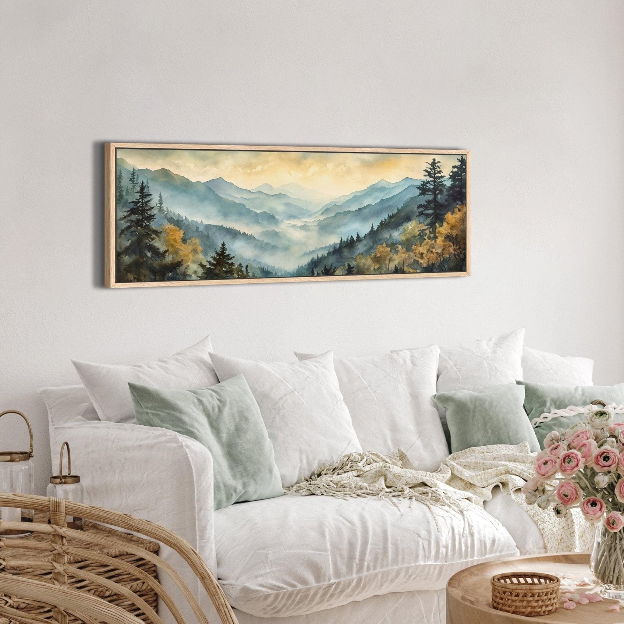 Great Smoky Mountains National Park - Canvas Art Print - POPvault