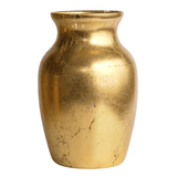 Greek Style Gold Metal Finish Flower Vase - POPvault