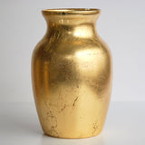 Greek Style Gold Metal Finish Flower Vase - POPvault