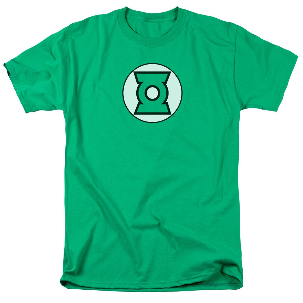 Green Lantern Logo Mens T Shirt Kelly Green Officially Licensed - POPvault