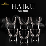 Haiku Sake Shot Glasses - (60 mL / 2 fl. oz.) - POPvault