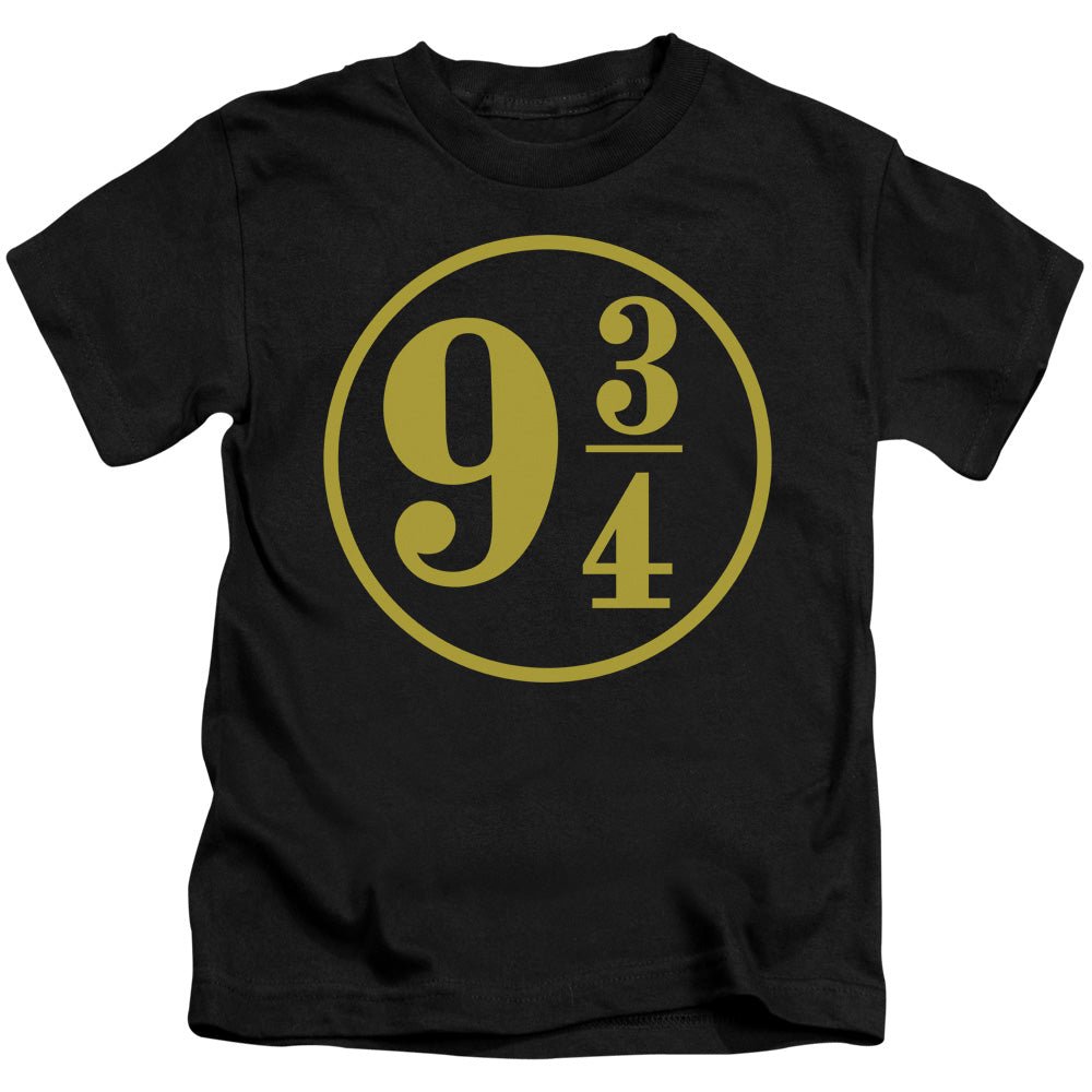 Harry Potter 9 3 4 Juvenile Kids Youth T Shirt Black Officially Licensed - POPvault