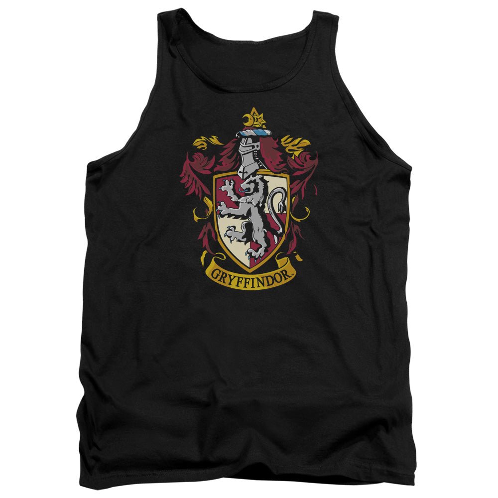 Harry Potter Gryffindor Crest Mens Tank Top Shirt Black Officially Licensed - POPvault