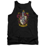 Harry Potter Gryffindor Crest Mens Tank Top Shirt Black Officially Licensed - POPvault