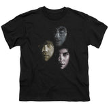 Harry Potter Hero Heads Kids Youth T Shirt Black Officially Licensed - POPvault