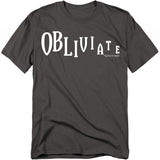 Harry Potter Obliviate Mens T Shirt Charcoal Officially Licensed - POPvault