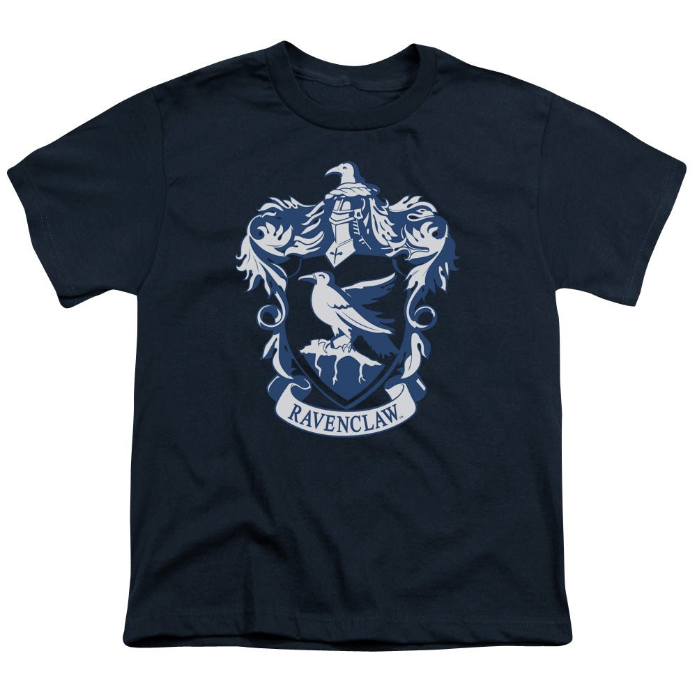 Harry Potter Ravenclaw Crest Kids Youth T Shirt Navy Blue Officially Licensed - POPvault
