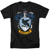 Harry Potter Ravenclaw Crest Mens T Shirt Black Officially Licensed - POPvault