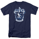 Harry Potter Ravenclaw Crest Mens T Shirt Navy Blue Officially Licensed - POPvault