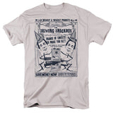 Harry Potter Skiving Snackbox Mens T Shirt Silver Officially Licensed - POPvault