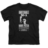 Harry Potter Undesirable No 1 Kids Youth T Shirt Black Officially Licensed - POPvault