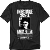 Harry Potter Undesirable No 1 Mens T Shirt Black Officially Licensed - POPvault