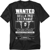 Harry Potter Wanted Bellatrix Mens T Shirt Black Officially Licensed - POPvault