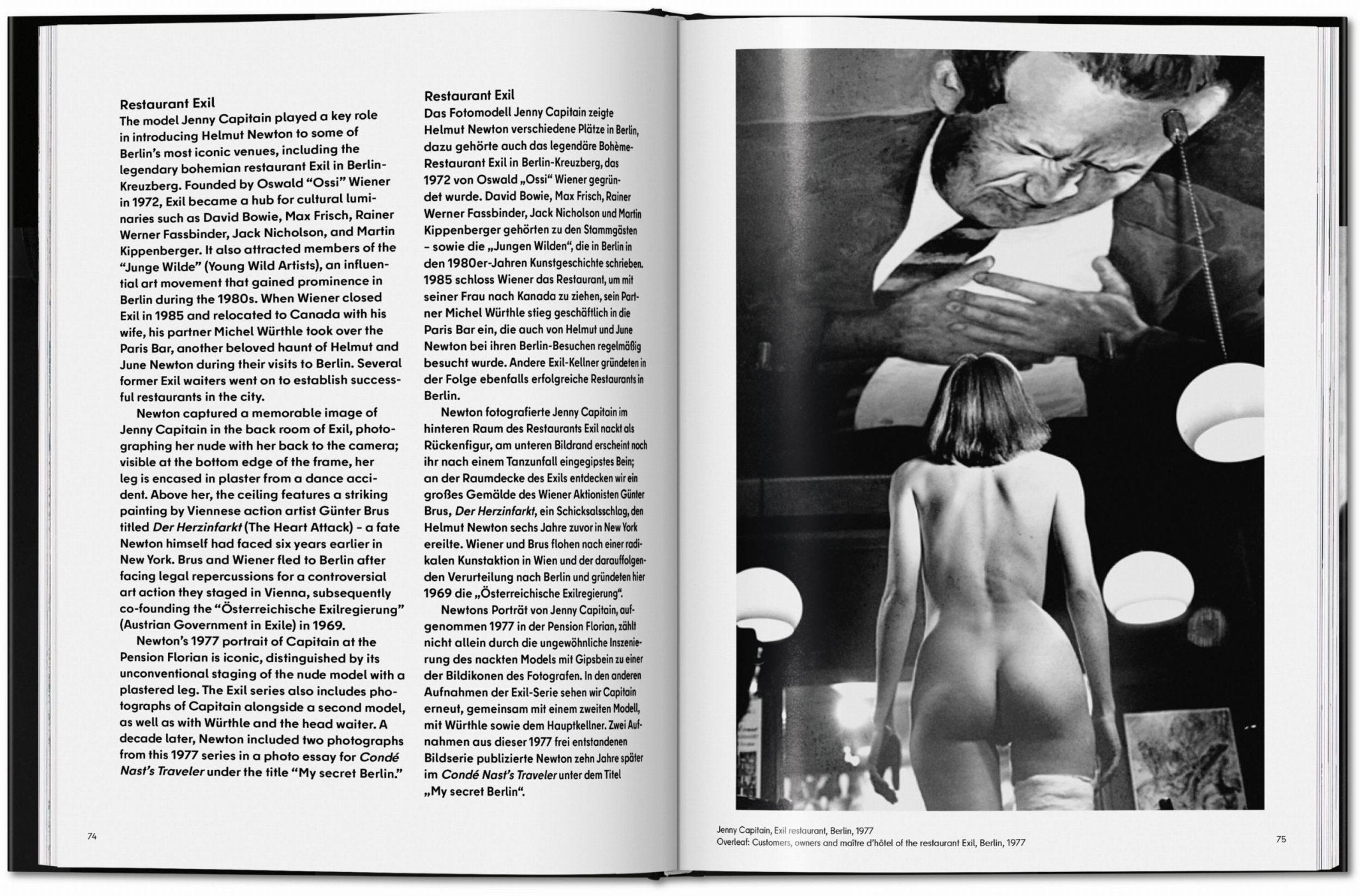 Helmut Newton. Berlin, Berlin (German, French, English) - POPvault