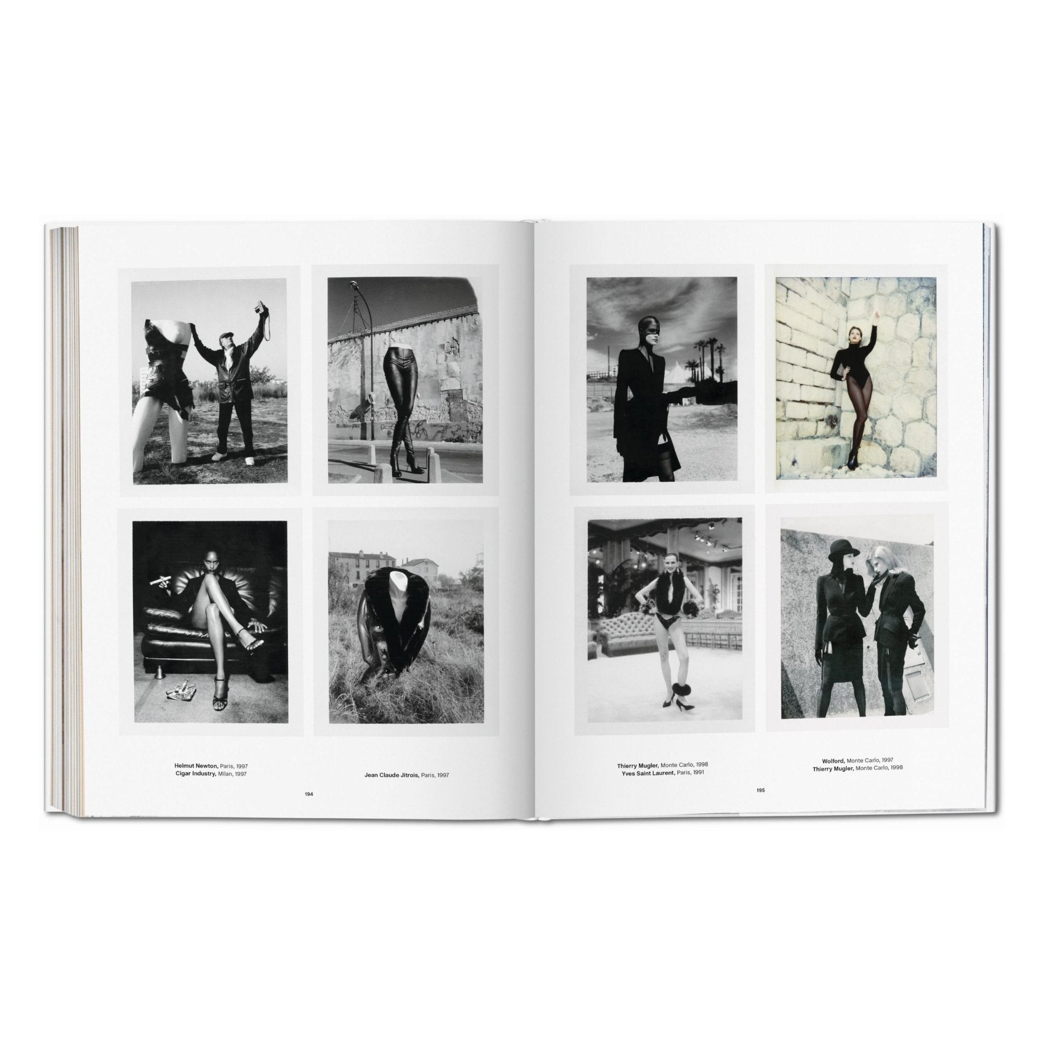 Helmut Newton. Polaroids (German, French, English)-POPvault