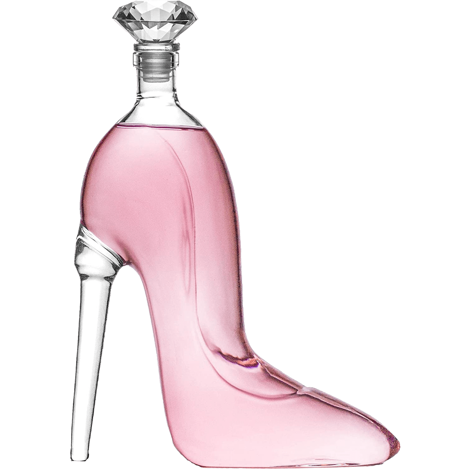High Heel Shape Whiskey Or Wine Decanter With Stopper - POPvault