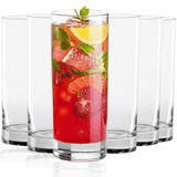 Highball Glasses Heavy Base Tom Collins Glasses - 12/15 - Ounce Cups - POPvault