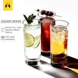 Highball Glasses Heavy Base Tom Collins Glasses - 12/15 - Ounce Cups - POPvault