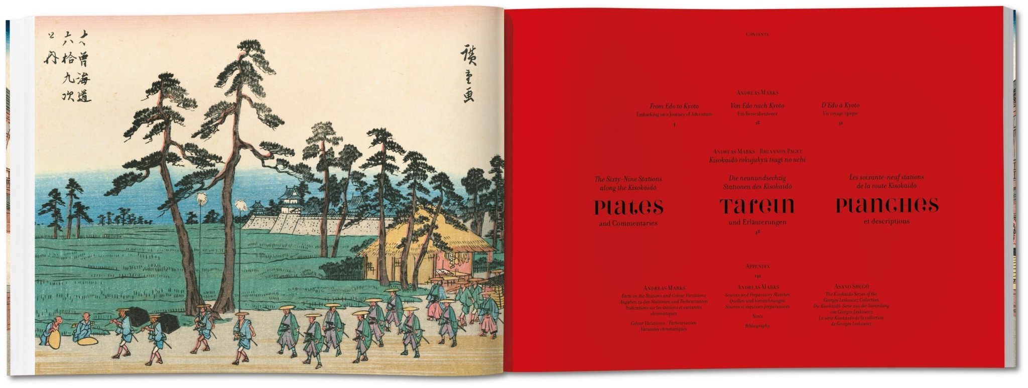 Hiroshige & Eisen. The Sixty - Nine Stations along the Kisokaido (German, French, English) - POPvault