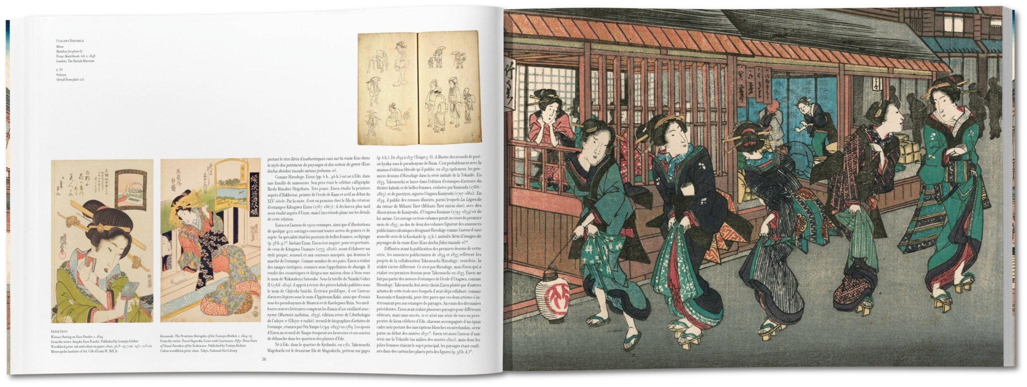 Hiroshige & Eisen. The Sixty - Nine Stations along the Kisokaido (German, French, English) - POPvault