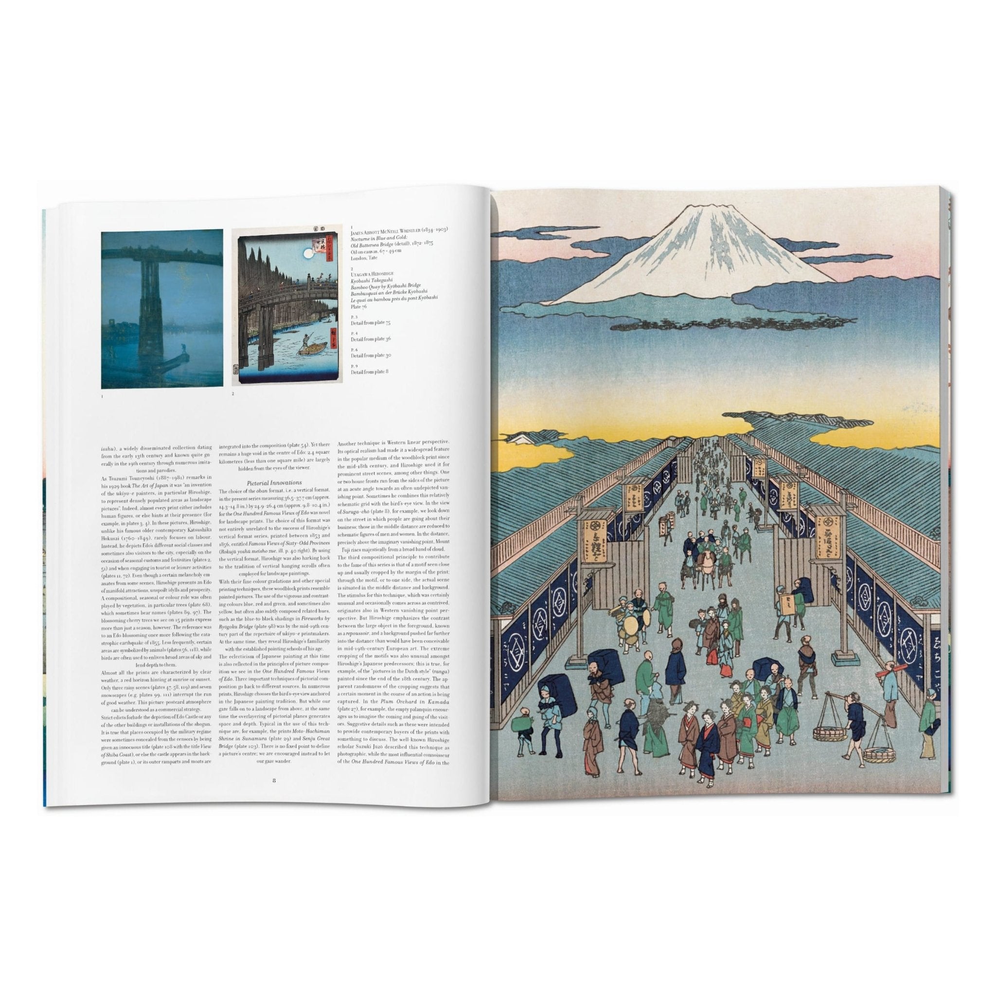 Hiroshige. One Hundred Famous Views of Edo (German, French, English)-POPvault