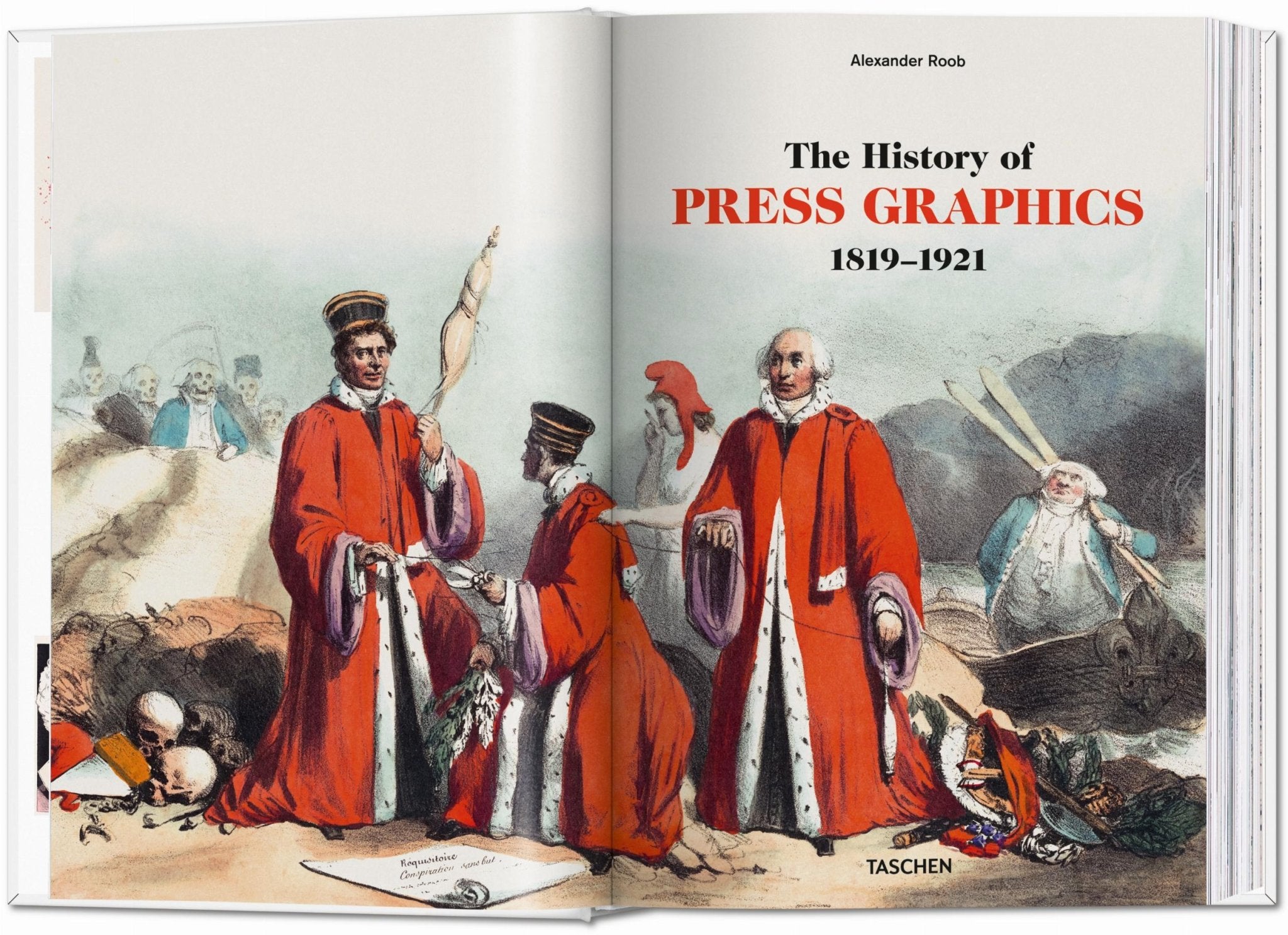 History of Press Graphics. 1819–1921 (German, French, English) - POPvault
