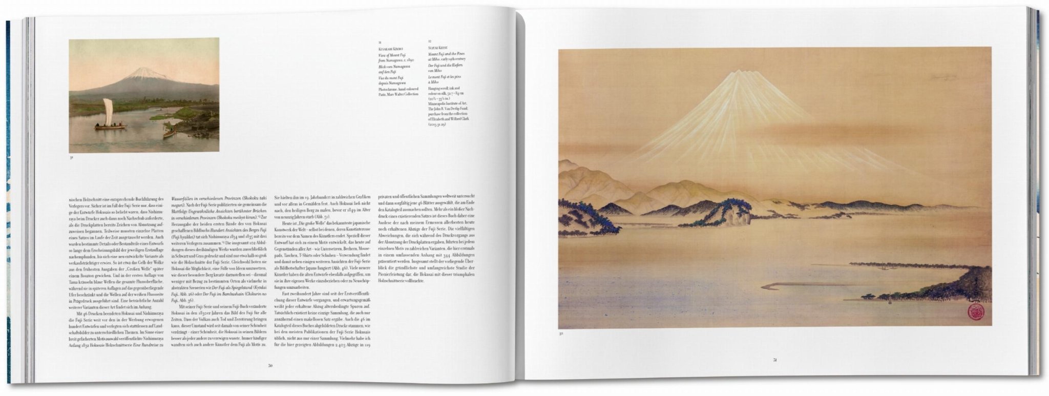 Hokusai. Thirty - six Views of Mount Fuji (German, French, English) - POPvault