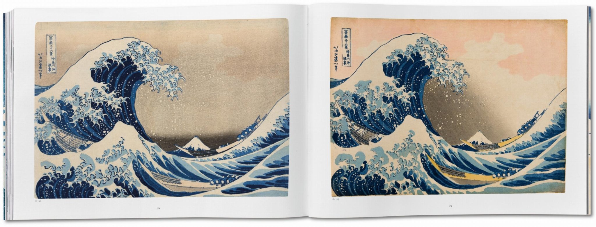 Hokusai. Thirty - six Views of Mount Fuji (German, French, English) - POPvault