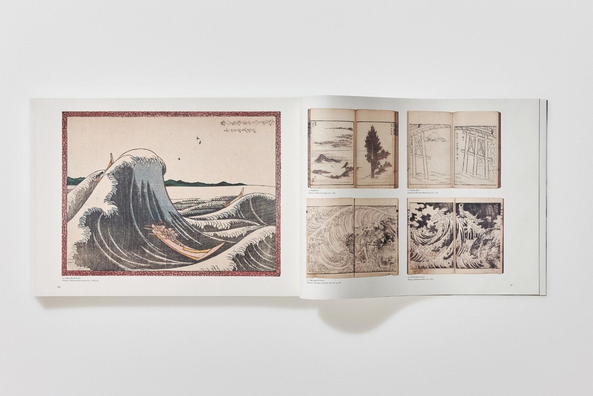 Hokusai. Thirty - six Views of Mount Fuji (German, French, English) - POPvault