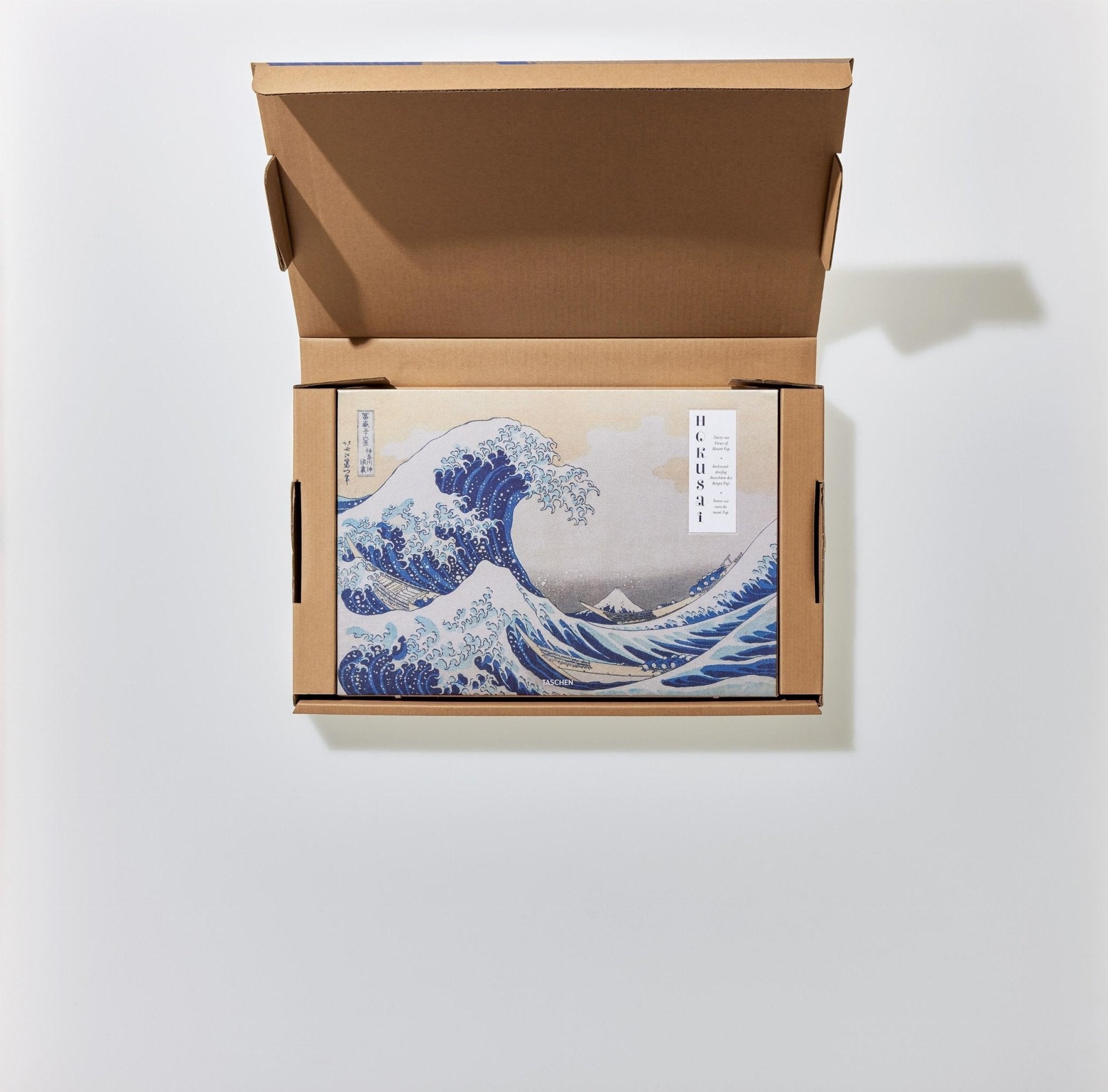 Hokusai. Thirty - six Views of Mount Fuji (German, French, English) - POPvault