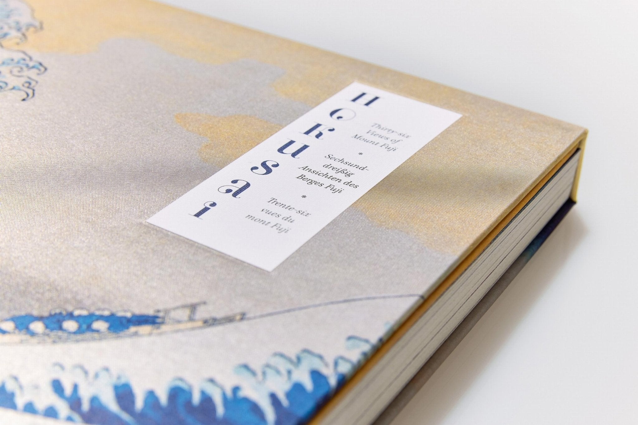 Hokusai. Thirty - six Views of Mount Fuji (German, French, English) - POPvault