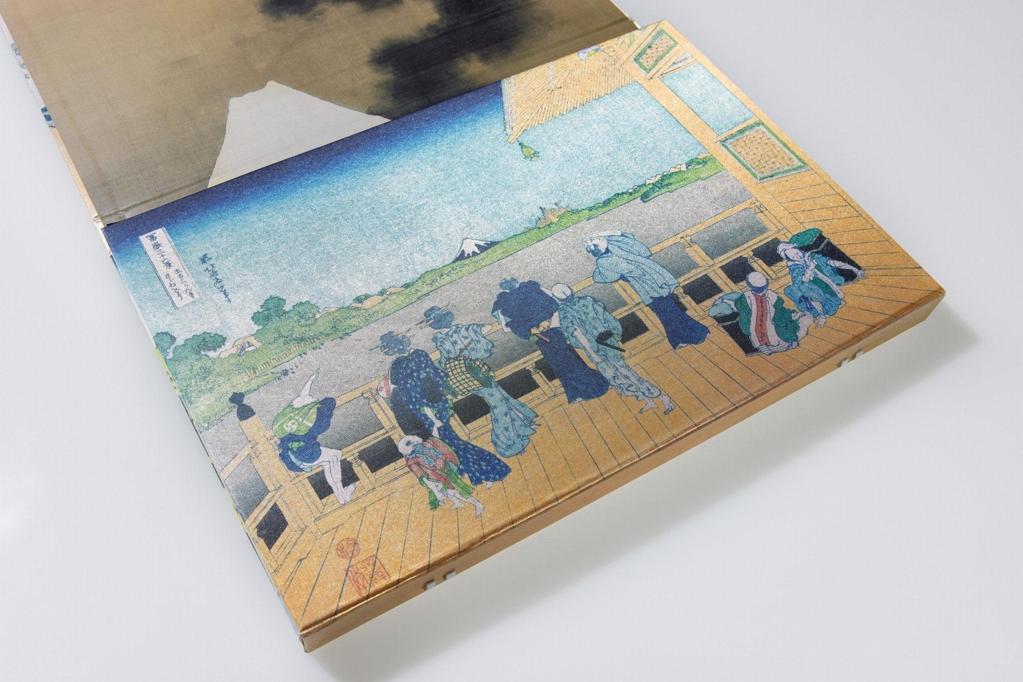 Hokusai. Thirty - six Views of Mount Fuji (German, French, English) - POPvault