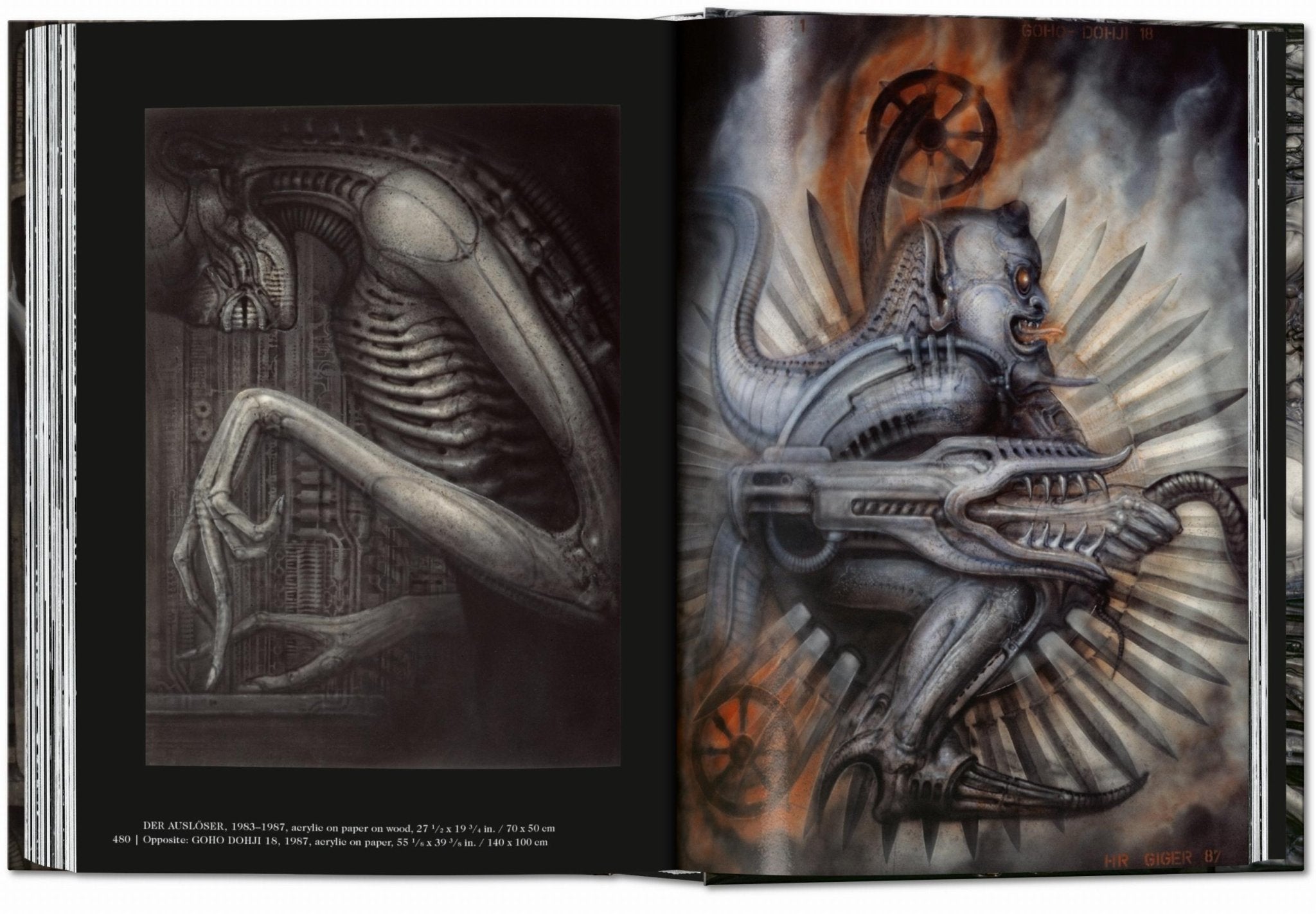 HR Giger. 45th Ed. (German, French, English) - POPvault