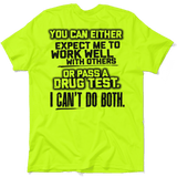 I Can't Do Both - Safety Yellow T-Shirt - POPvault