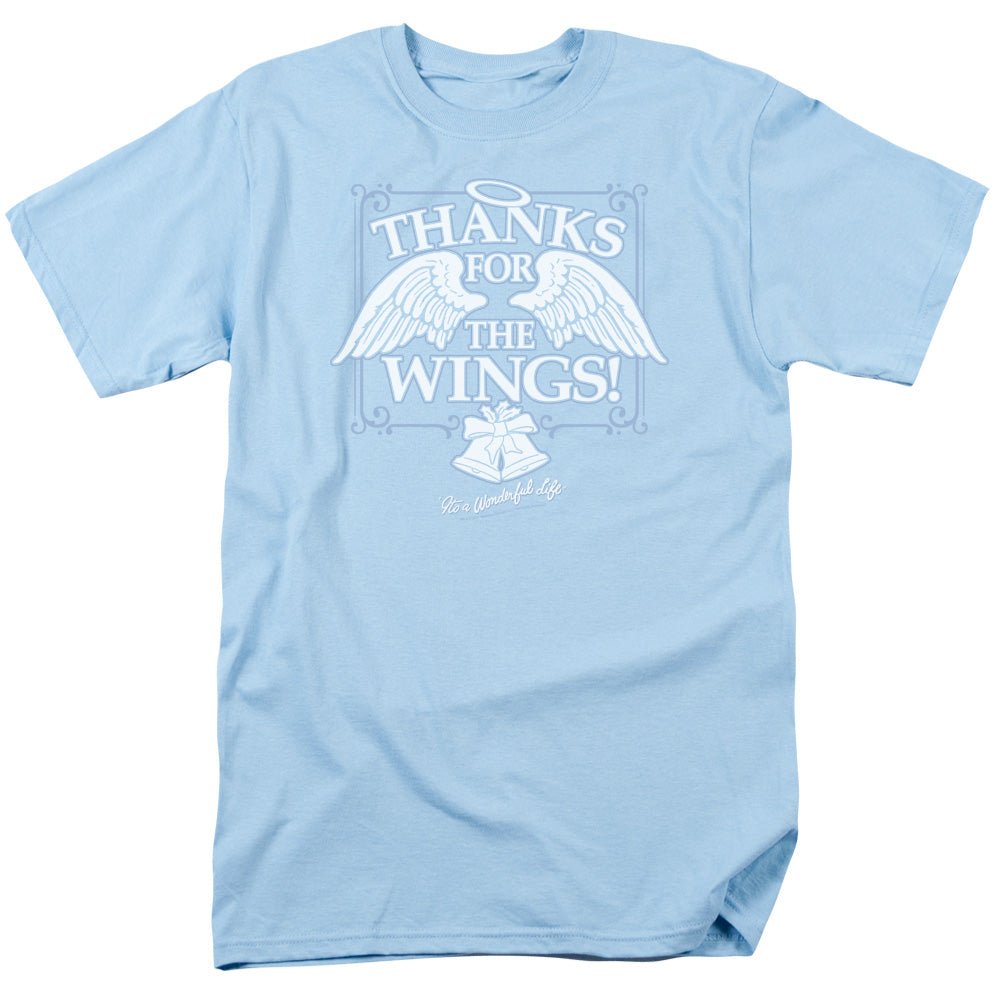 Its A Wonderful Life Dear George Mens T Shirt Light Blue Officially Licensed - POPvault