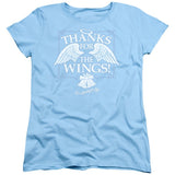 Its A Wonderful Life Dear George Womens T Shirt Light Blue Officially Licensed - POPvault