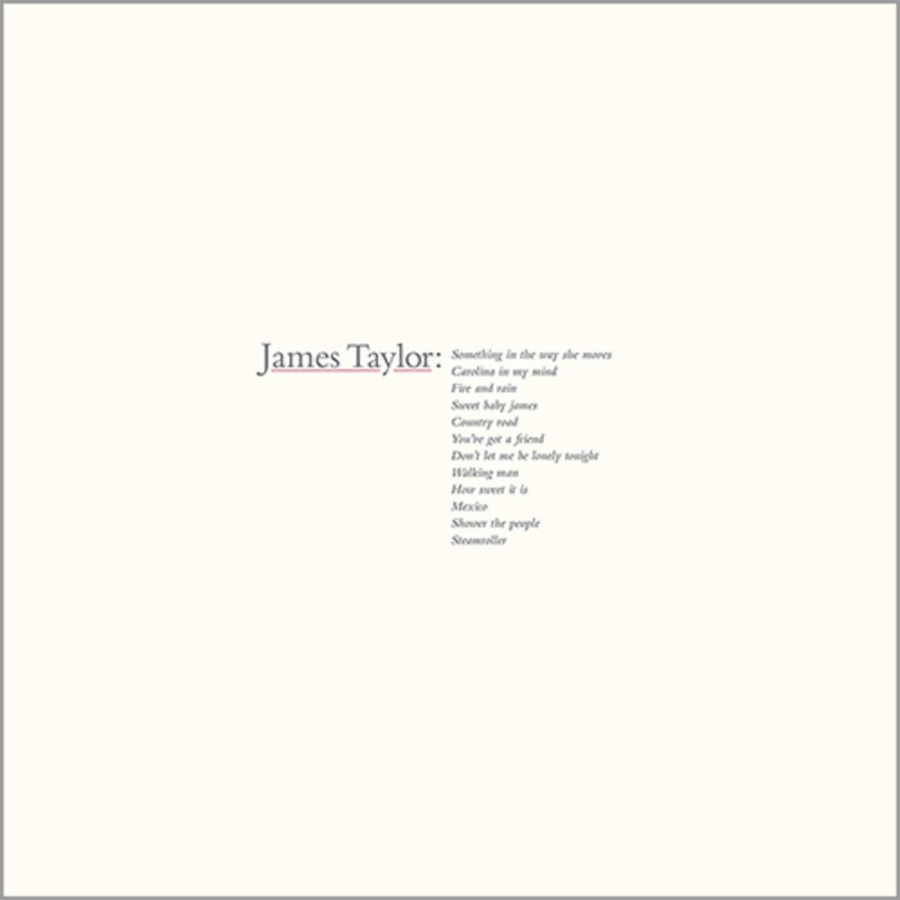James Taylor - James Taylor's Greatest Hits (2019 Remaster) [LP] Vinyl Record - POPvault
