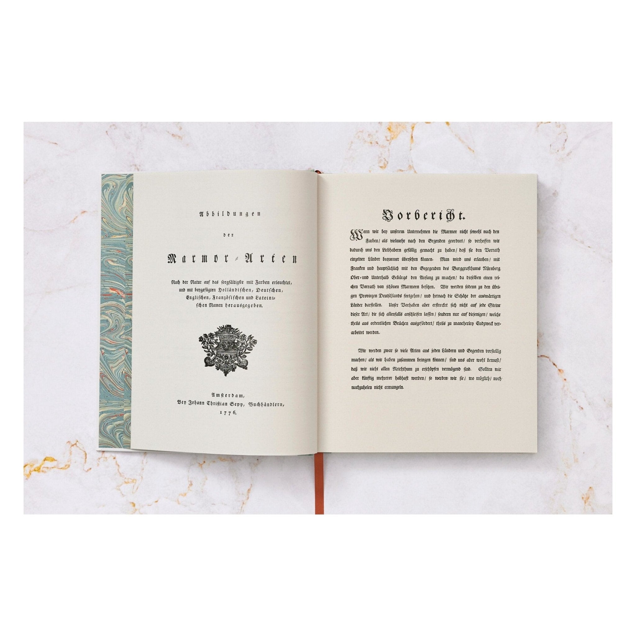 Jan Christiaan Sepp. The Book of Marble (German, French, English) (FFE)-POPvault