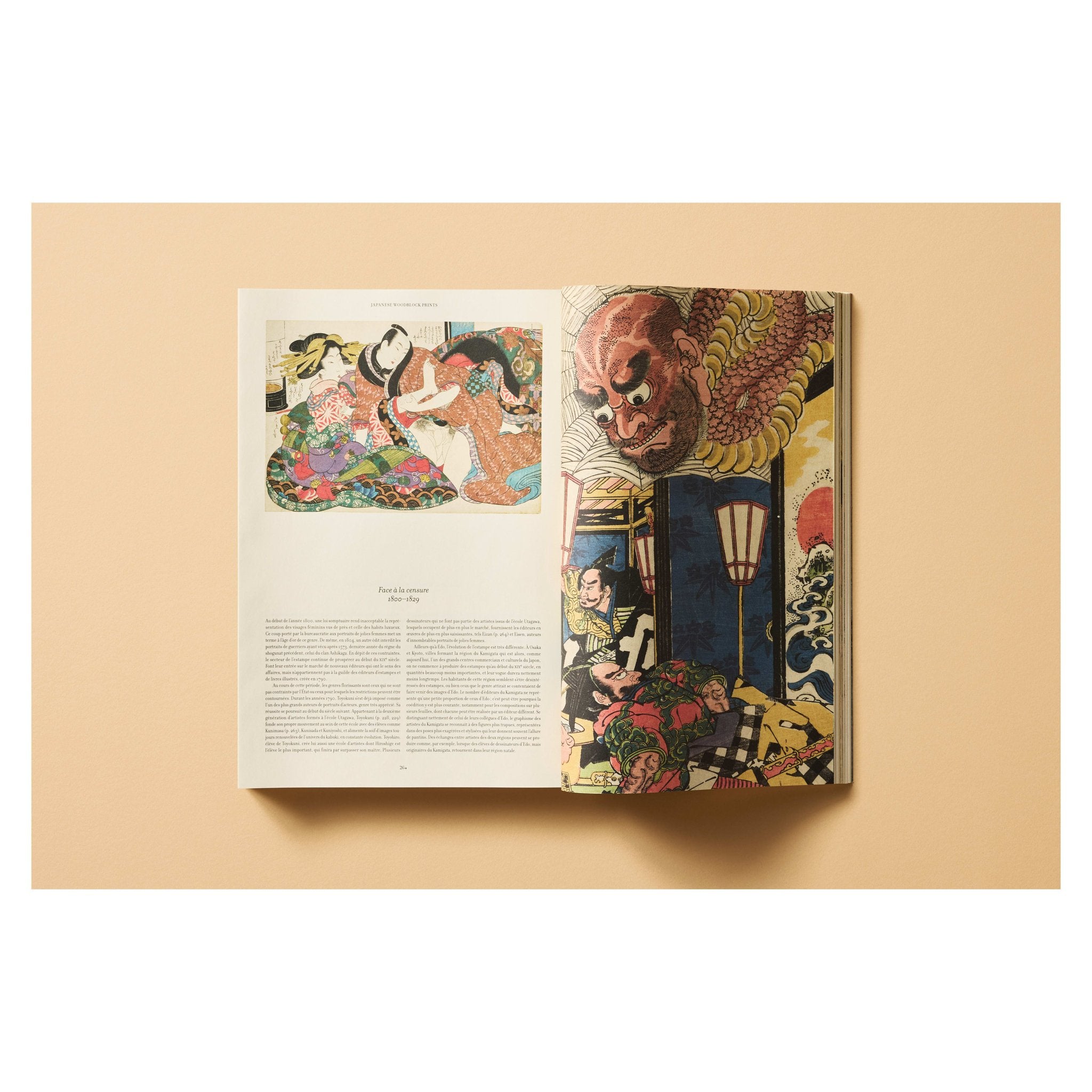 Japanese Woodblock Prints (German, French, English)-POPvault