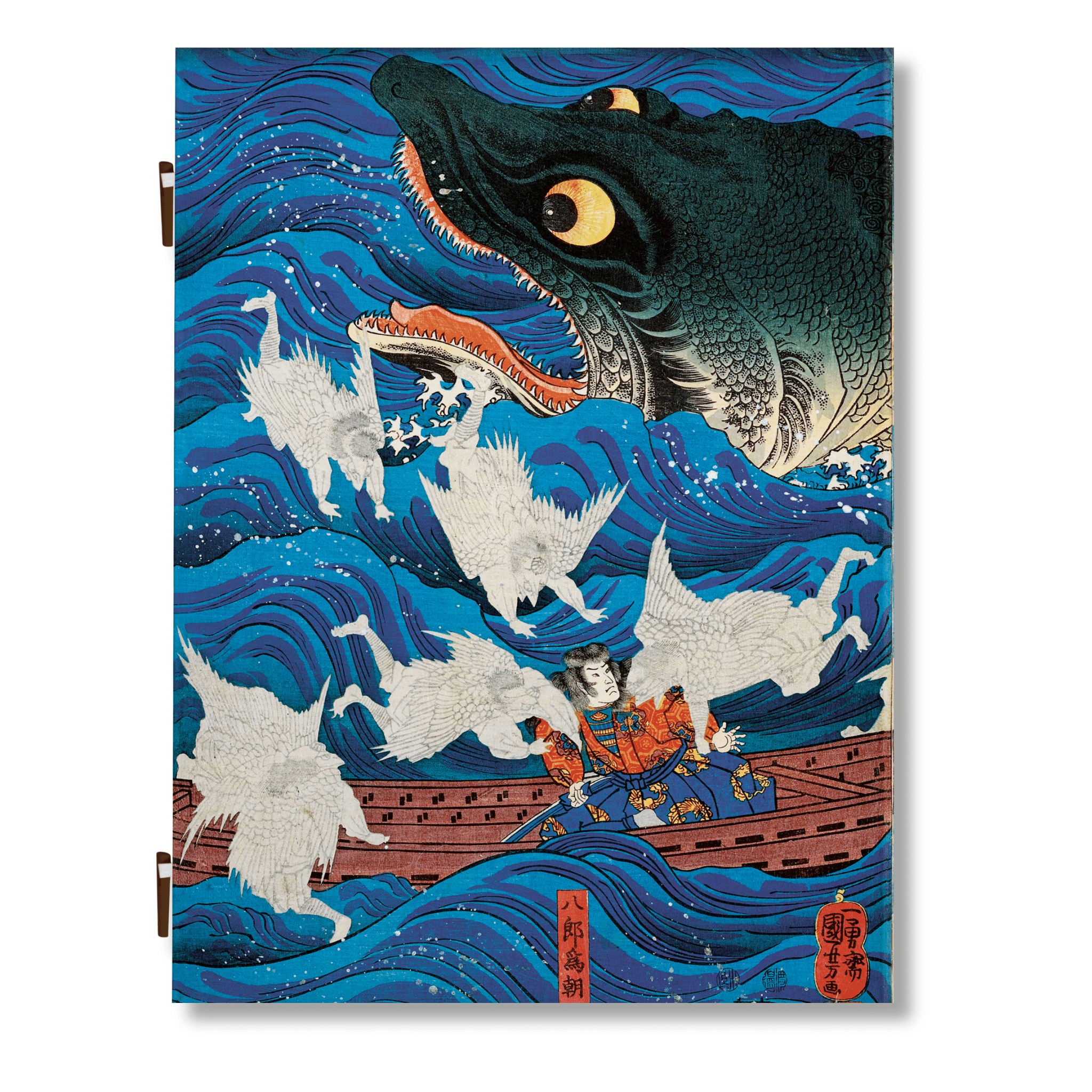 Japanese Woodblock Prints (German, French, English)-POPvault