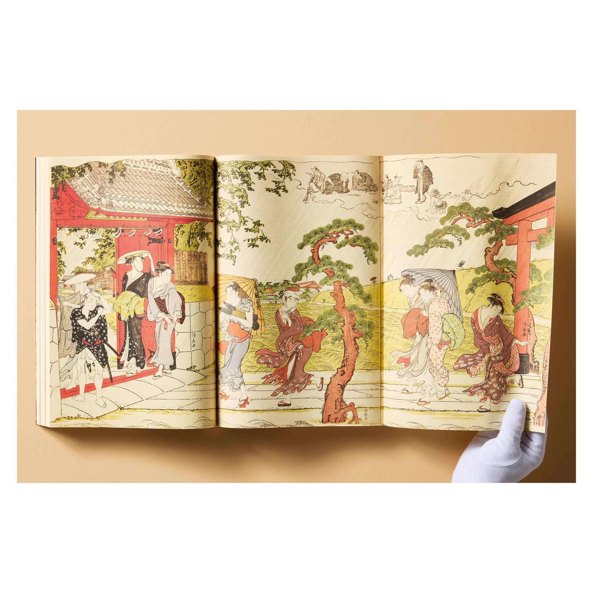 Japanese Woodblock Prints (German, French, English)-POPvault