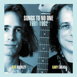 Jeff Buckley / Lucas,Gary - Songs To No One (Blue) [Colored Vinyl] (Wht) Vinyl Record - POPvault