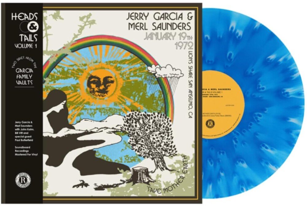 Jerry Garcia Band - Heads & Tails Vol. 1 [Cloudy Blue LP] Vinyl Record - POPvault