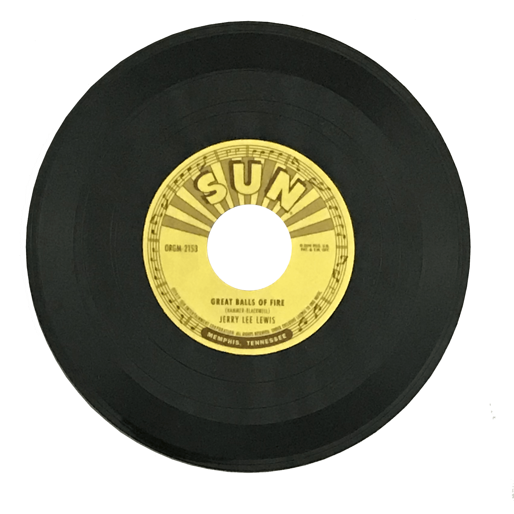 Jerry Lee Lewis - Great Balls of Fire Sun Records 3-inch Vinyl Single-POPvault