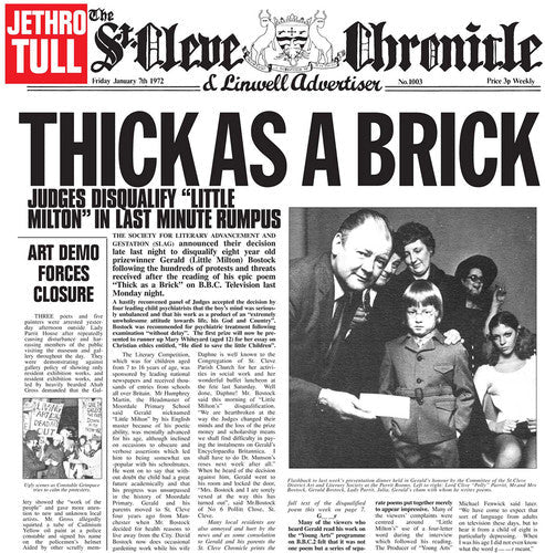 Jethro Tull - Thick As A Brick [Vinyl] Vinyl Record - POPvault