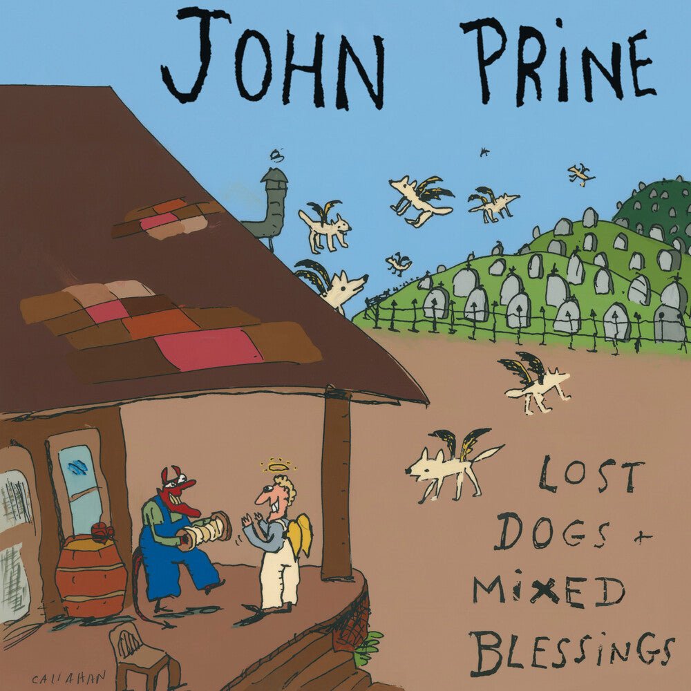 John Prine - Lost Dogs + Mixed Blessings [LP] Vinyl Record - POPvault
