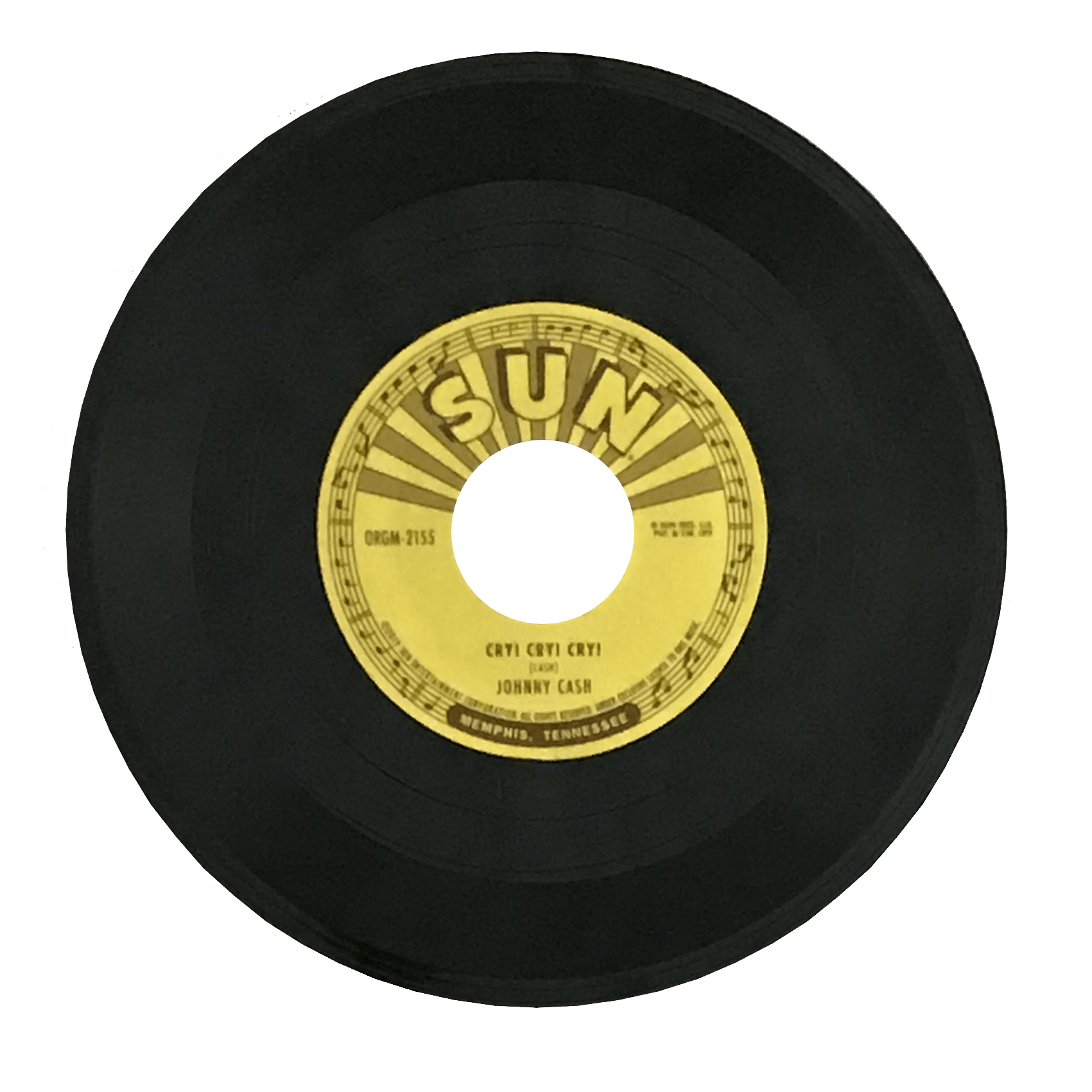Johnny Cash - Cry! Cry! Cry! Sun Records 3-inch Vinyl Single-POPvault